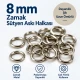 8 mm Zamak Sütyen Askı Halkası PIR720008Z