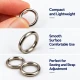 8 mm Zamak Sütyen Askı Halkası PIR720008Z