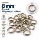 8 mm Zamak Sütyen Askı Halkası PIR720008Z