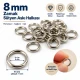 8 mm Zamak Sütyen Askı Halkası PIR720008Z