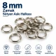 8 mm Zamak Sütyen Askı Halkası PIR720008Z