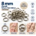 8 mm Zamak Sütyen Askı Halkası PIR720008Z