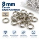 8 mm Zamak Sütyen Askı Halkası PIR720008Z