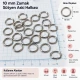 10 mm Zamak Sütyen Askı Halkası PIR720010Z