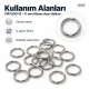 11 mm / 0.43 in Zamak Bra Strap Ring PIR720011Z