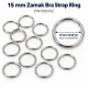 15 mm Zamak Sütyen Askı Halkası PIR720015Z