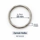 20 mm Zamak Sütyen Askı Halkası PIR720020Z