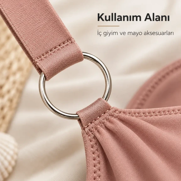 20 mm Zamak Sütyen Askı Halkası PIR720020Z