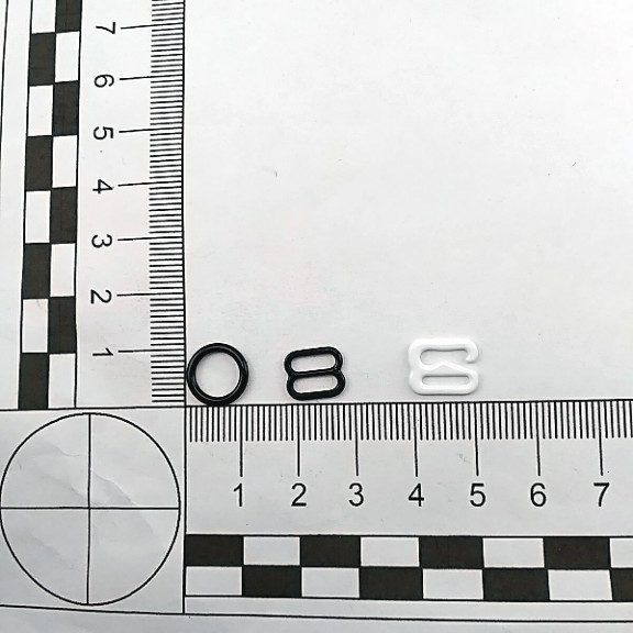 8 mm Sütyen Kancası Metal Naylon Kaplı PIR750008