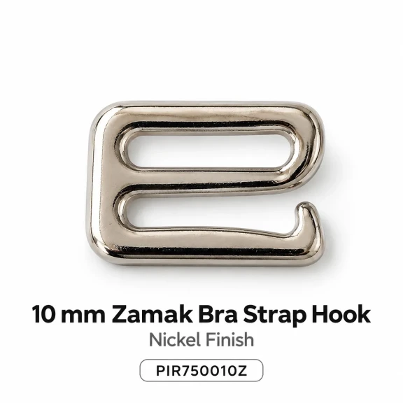 10 mm Zamak Sütyen Kancası PIR750010Z