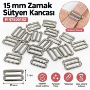 15 mm Zamak Sütyen Kancası PIR750015Z