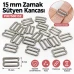 15 mm Zamak Sütyen Kancası PIR750015Z