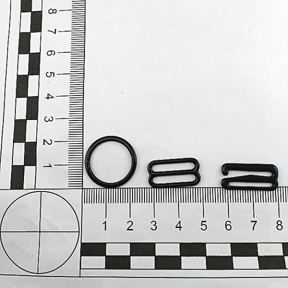 18 mm Sütyen Kancası Metal Naylon Kaplı PIR750018