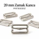 20 mm Zamak Sütyen Kancası PIR750020Z