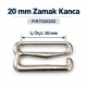 20 mm Zamak Sütyen Kancası PIR750020Z