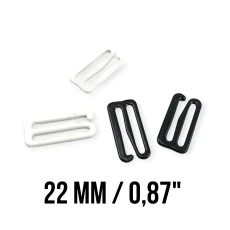 22 mm Sütyen Kancası Metal Naylon Kaplı PIR750022