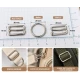 20 mm Zamak Sütyen Askı Ayar Tokası, Halkası ve Kancası 3'lü Takım PIR770020Z