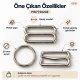 20 mm / 0.79 in Zamak Wide-Body Bra Strap Slider, Ring and Hook 3-Piece Set PIR772020Z