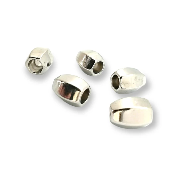 3.5 mm Cord End Metal length 12 mm PBB003