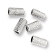 Inlet 3.3 mm Cord End Mosaic Patterned Metal length 13.5 mm PBB005