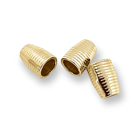 Bağucu Dairesel Desenli boy 13 mm Giriş 5 mm Çan Şekil PBB009