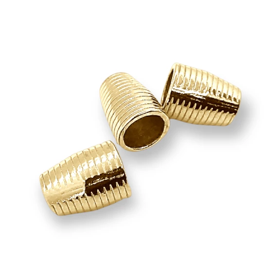 Bağucu Dairesel Desenli boy 13 mm Giriş 5 mm Çan Şekil PBB009