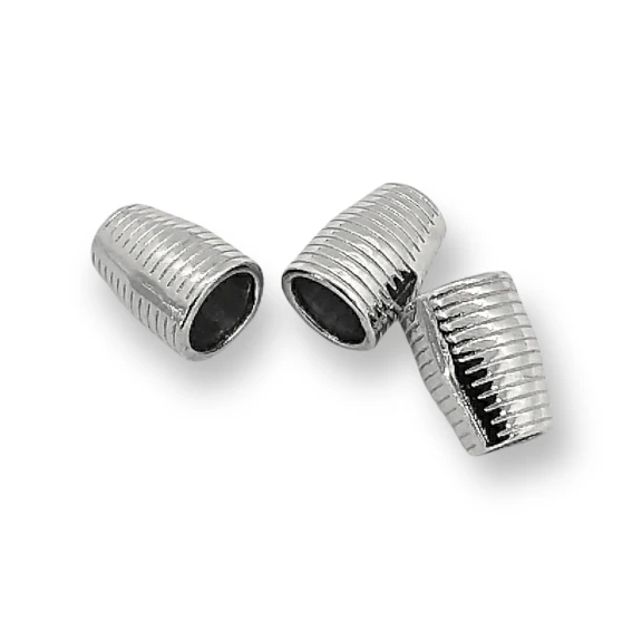 Bağucu Dairesel Desenli boy 13 mm Giriş 5 mm Çan Şekil PBB009