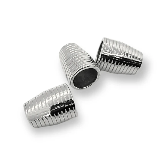 Bağucu Dairesel Desenli boy 13 mm Giriş 5 mm Çan Şekil PBB009