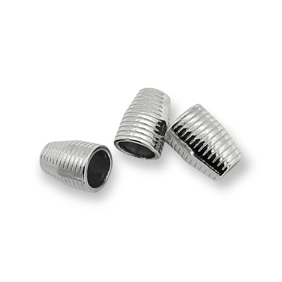 Bağucu Dairesel Desenli boy 13 mm Giriş 5 mm Çan Şekil PBB009