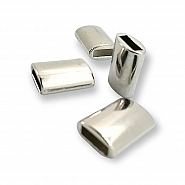 Cord End Flat Shape length 16 mm Rectangular Entry 9.2 mm PBB011