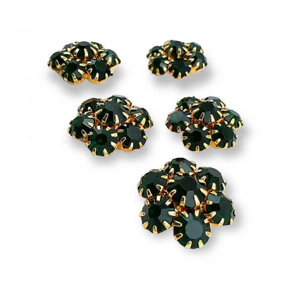 20 mm 32 boy Taşlı Düğme - Ceket ve Hırka Düğmesi PBT0014