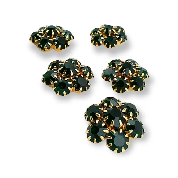 20 mm 32 boy Taşlı Düğme - Ceket ve Hırka Düğmesi PBT0014