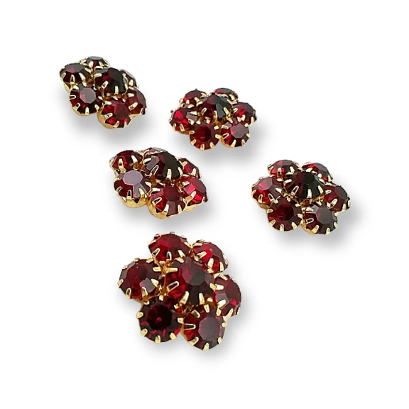 20 mm 32 boy Taşlı Düğme - Ceket ve Hırka Düğmesi PBT0014