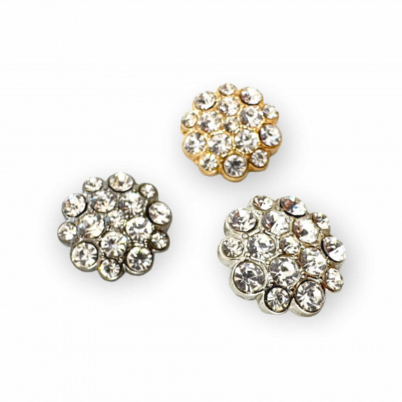 23 mm 36 boy Taşlı Düğme Siyah ve Beyaz Taşlı Düğme Ceket ve Kaban Düğmesi PBT0024