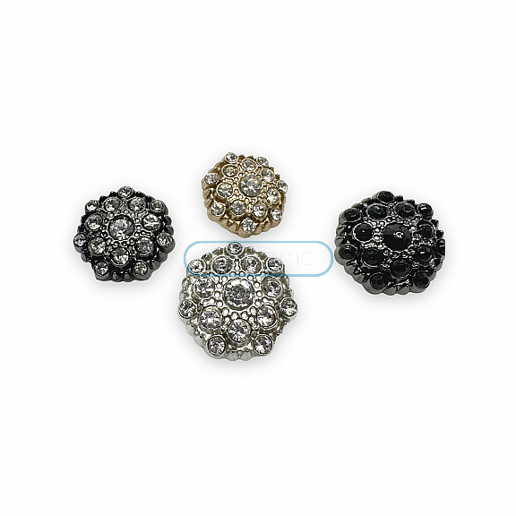 20 mm 32 boy Taşlı Düğme Siyah ve Beyaz Taşlı Düğme Ceket ve Hırka Düğmesi PBT0025