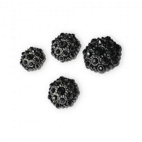 23 mm 36 boy Taşlı Düğme Çok Taşlı Düğme Ceket ve Dış Giyim Düğmesi PBT0024