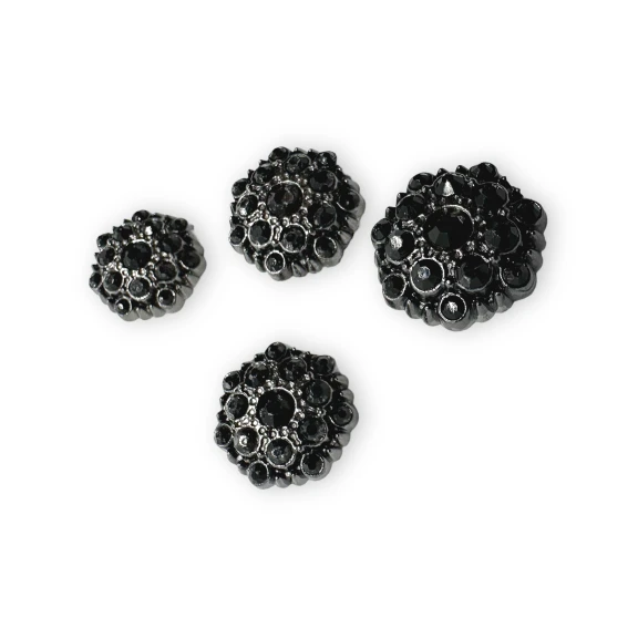 23 mm 36 boy Taşlı Düğme Çok Taşlı Düğme Ceket ve Dış Giyim Düğmesi PBT0024