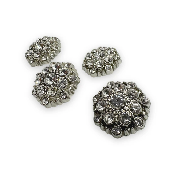 23 mm 36 boy Taşlı Düğme Çok Taşlı Düğme Ceket ve Dış Giyim Düğmesi PBT0024