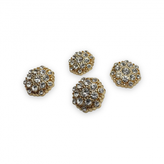 23 mm 36 boy Taşlı Düğme Çok Taşlı Düğme Ceket ve Dış Giyim Düğmesi PBT0024