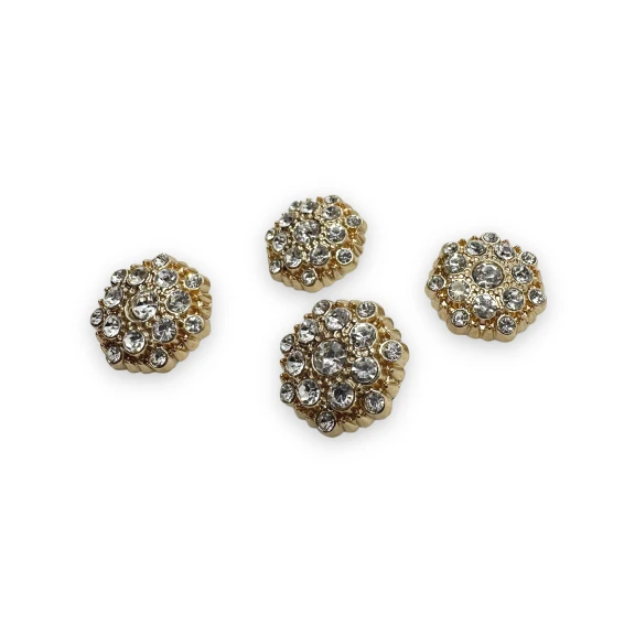 23 mm 36 boy Taşlı Düğme Çok Taşlı Düğme Ceket ve Dış Giyim Düğmesi PBT0024
