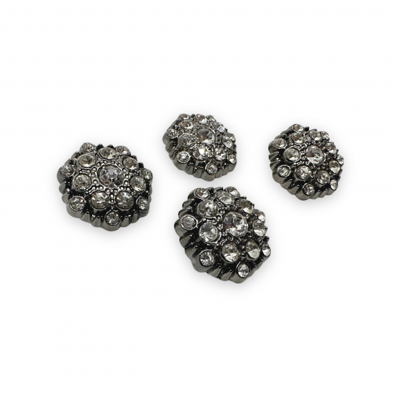 23 mm 36 boy Taşlı Düğme Çok Taşlı Düğme Ceket ve Dış Giyim Düğmesi PBT0024