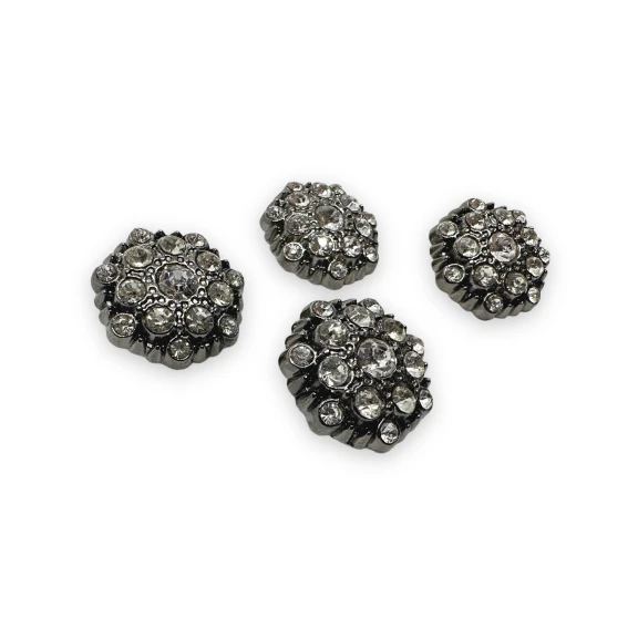 23 mm 36 boy Taşlı Düğme Çok Taşlı Düğme Ceket ve Dış Giyim Düğmesi PBT0024