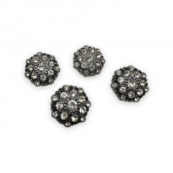 23 mm 36 boy Taşlı Düğme Çok Taşlı Düğme Ceket ve Dış Giyim Düğmesi PBT0024