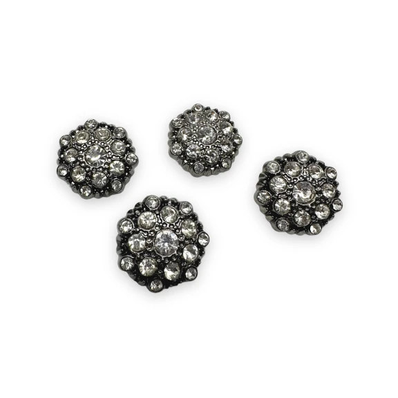 23 mm 36 boy Taşlı Düğme Çok Taşlı Düğme Ceket ve Dış Giyim Düğmesi PBT0024