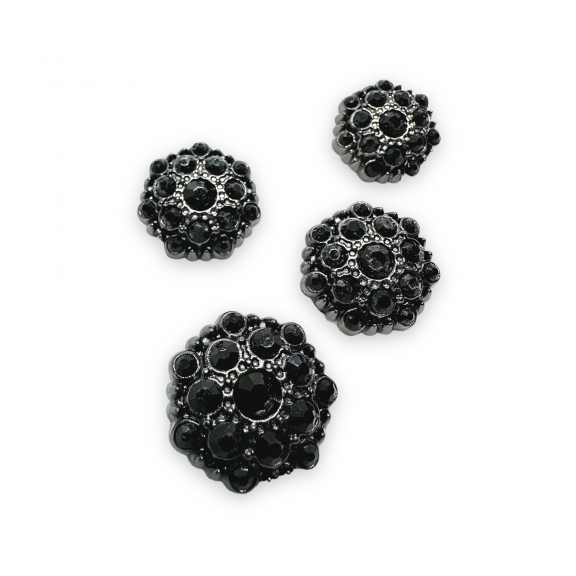 23 mm 36 boy Taşlı Düğme Çok Taşlı Düğme Ceket ve Dış Giyim Düğmesi PBT0024