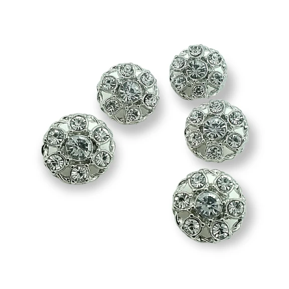20 mm 32 boy Taşlı Düğme - Ceket ve Hırka Düğmesi PBT0028