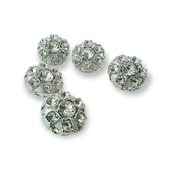 20 mm 32 boy Taşlı Düğme - Ceket ve Hırka Düğmesi PBT0028