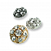 20 mm 32 L Rhinestone Button - Jacket and Cardigan Button PBT0028