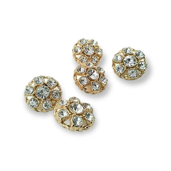 20 mm 32 boy Taşlı Düğme - Ceket ve Hırka Düğmesi PBT0028