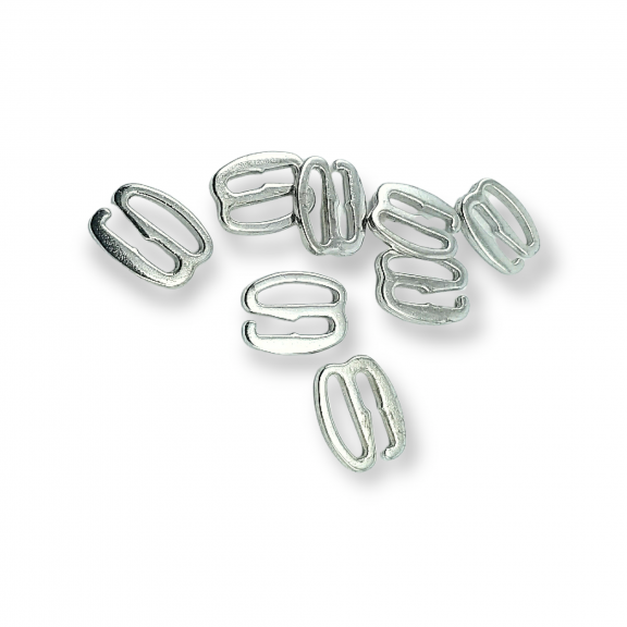 Sütyen Tokası 11 mm Oval Kenarlı Metal Kopça PBT0003